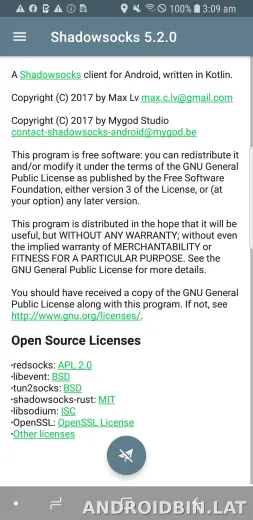 Shadowsocks скриншот 1