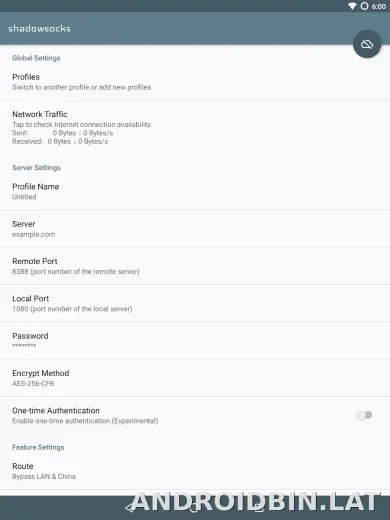 Shadowsocks скриншот 5
